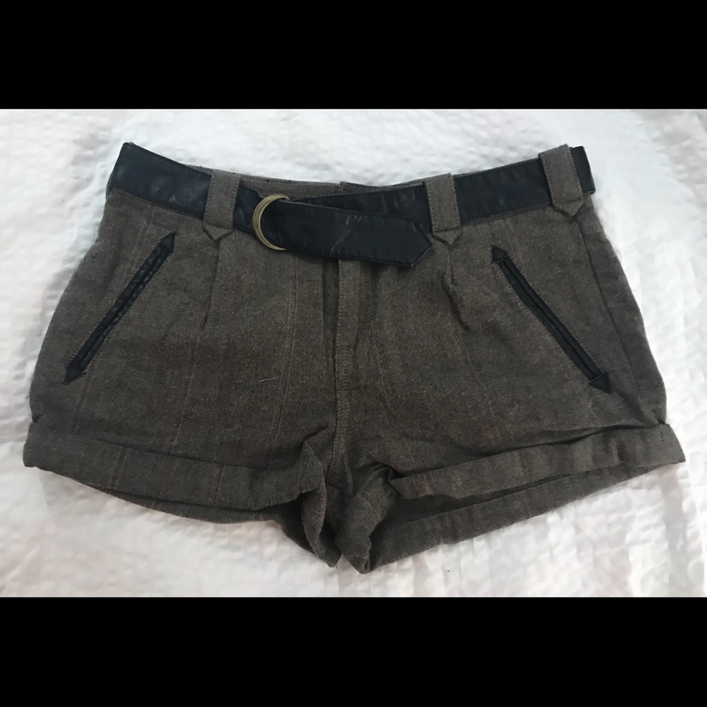Free People Tweed Shorts